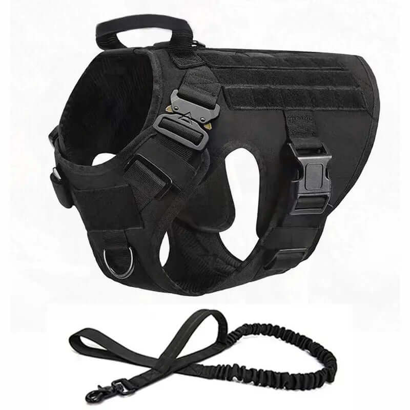 Vest Nylon Water Repellent Tactical Training German Shepherd chest strap Chest Strap Explosion-proof with leash.