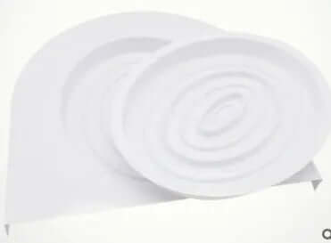 cat toilet trainer cats Cleaning Training Toilet Supplies with Toilet Seat Lighting - two white trays shown.