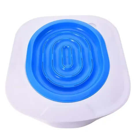 cat toilet trainer cats Cleaning Training Toilet Supplies with Toilet Seat Lighting - Blue tray design