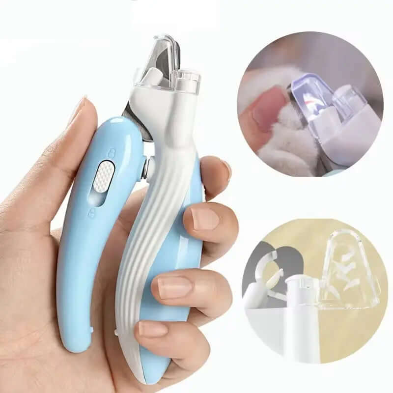 Pet Nail Clippers with LED Light – Dog & Cat Nail Trimmer