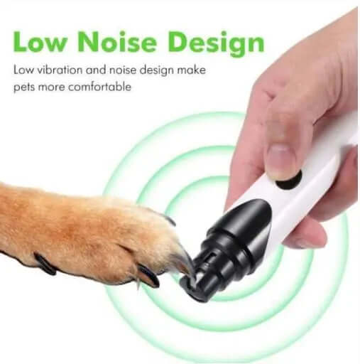 Pet Nail Clipper Dog Cat Pencil Sharpener, Electric Nail Clippers Cleaning Nail Clippers with low noise design for comfort.