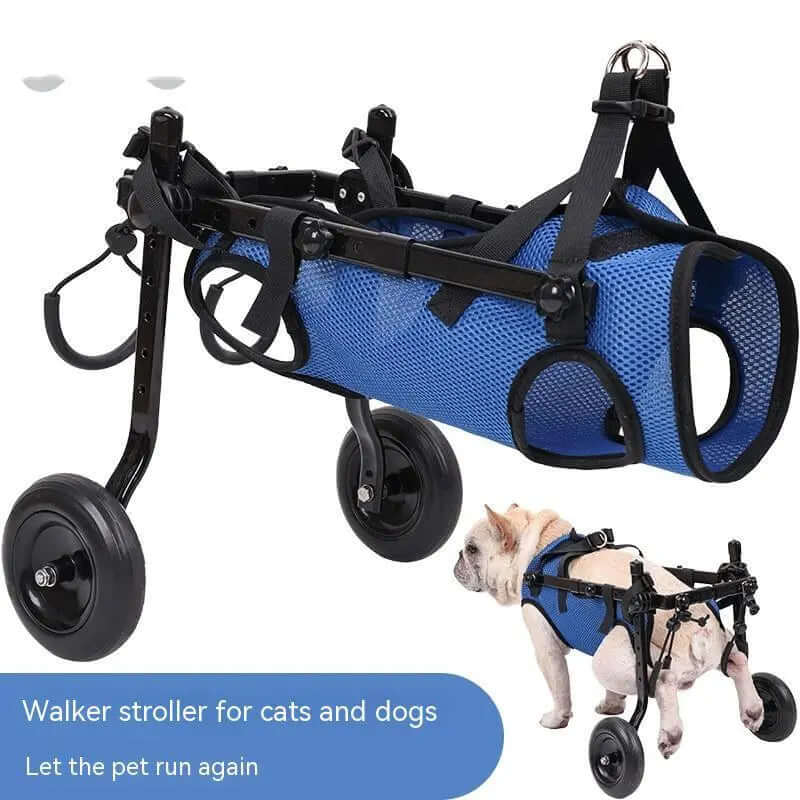 Pet Disabled Dog Wheelchair Scooter for enhanced mobility of disabled pets, perfect for dogs with injuries or arthritis.