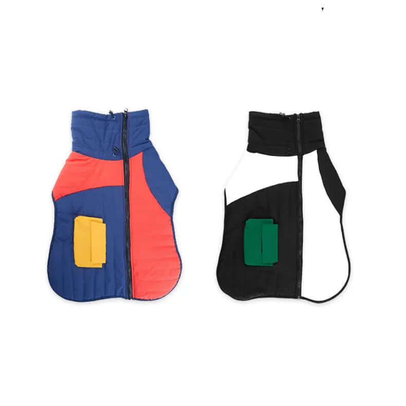 Pet Dog Clothes Winter Thickened Warm Dog Padded Coat