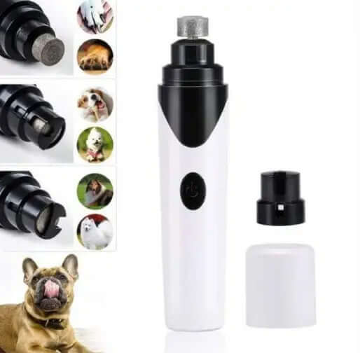Pet Nail Clipper Dog Cat Pencil Sharpener, Electric Nail Clippers Cleaning Nail Clippers with low vibration and noise.