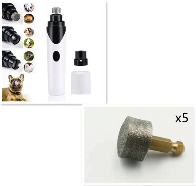 Pet Nail Clipper Dog Cat Pencil Sharpener, Electric Nail Clippers Cleaning Nail Clippers with grinding heads.