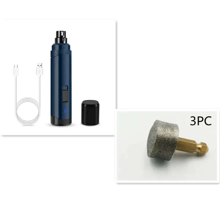 Pet Nail Clipper Dog Cat Pencil Sharpener, Electric Nail Clippers Cleaning Nail Clippers including device and accessories.