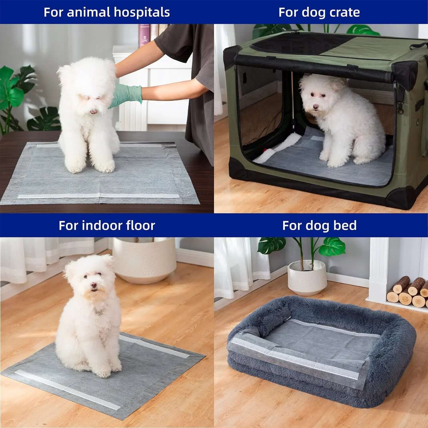 Disposable Puppy Pads with Odor Control