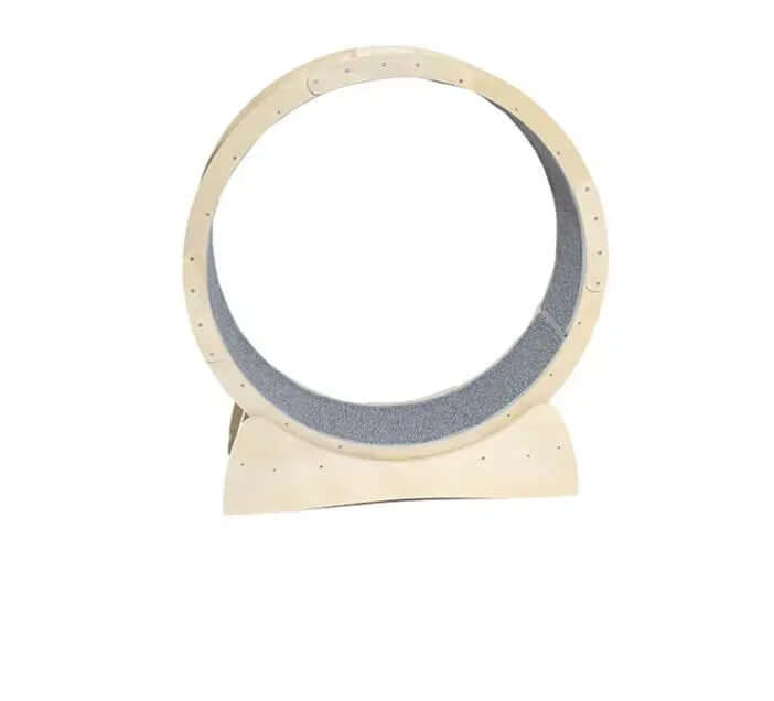 Special Toys For Cat Treadmill Roller made of solid wood with a soft, safe design for cats to enjoy.